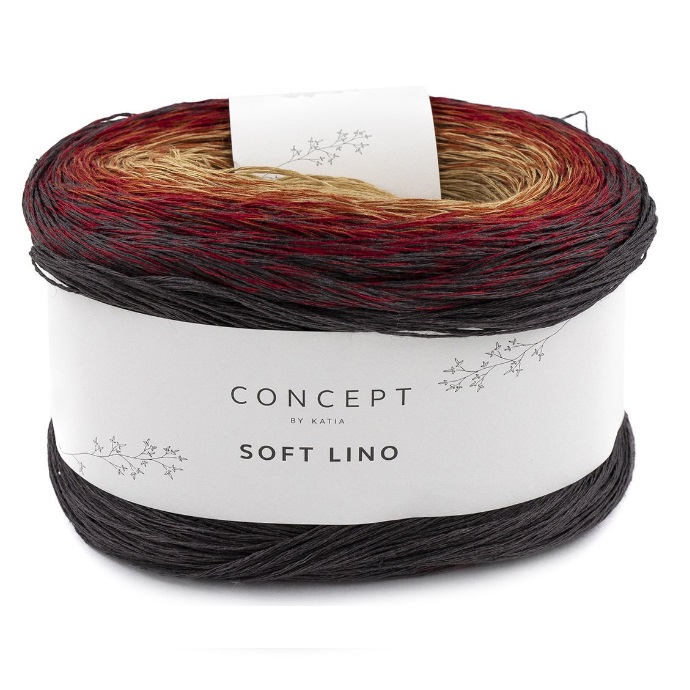 Пряжа Katia Soft Lino 150г 0606