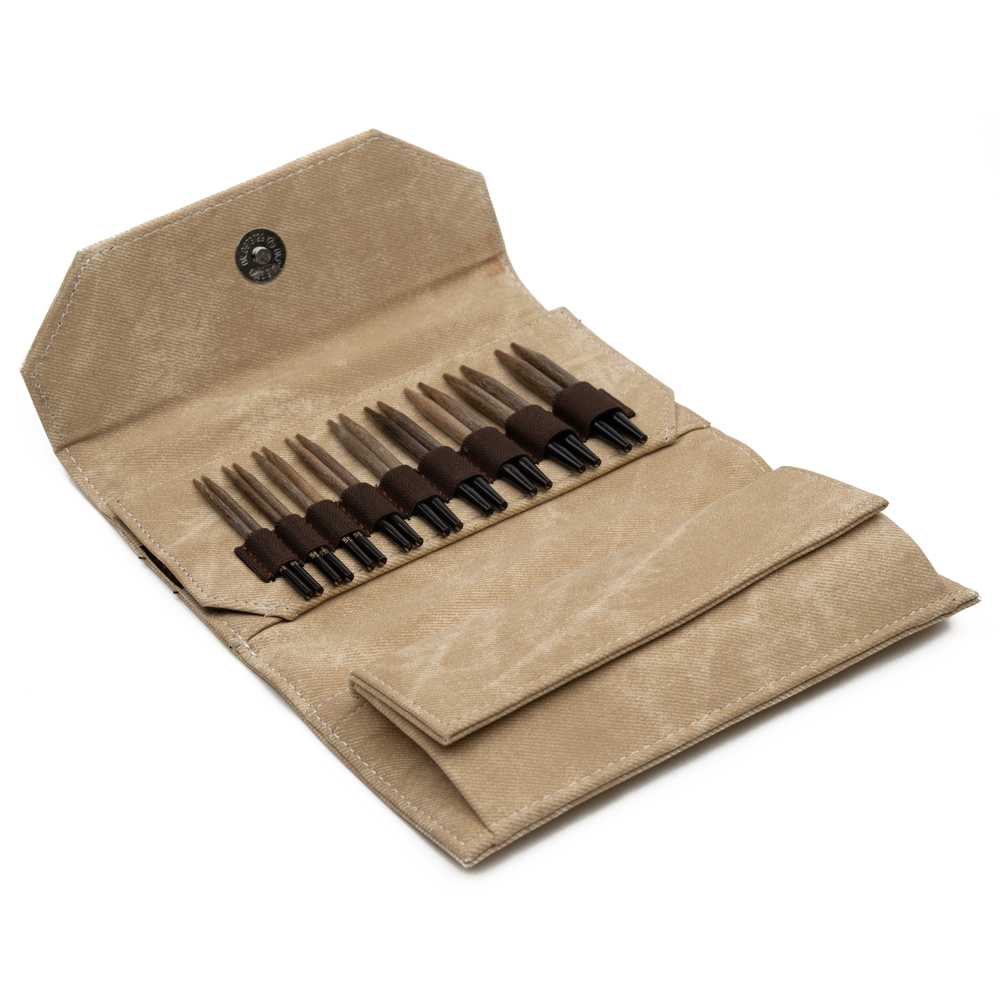 Набор разъемных спиц LYKKE, дерево Driftwood, длина 7 см, цвет Umber