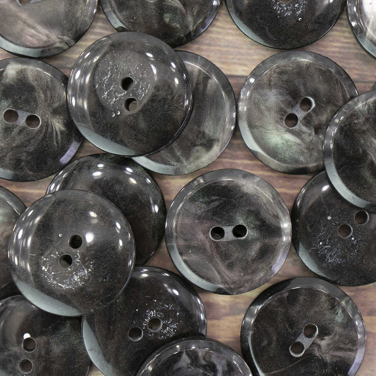 Пуговицы CONCEPT Mother of Pearl, размер 32 (20 мм), COL.5 Deep Sea