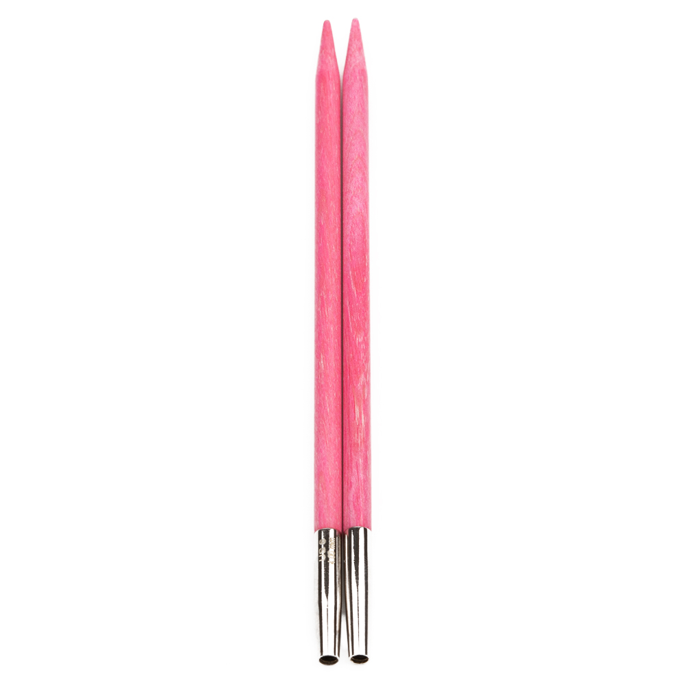 Спицы разъемные LYKKE, дерево  Blush, длина 11,5см, № 4