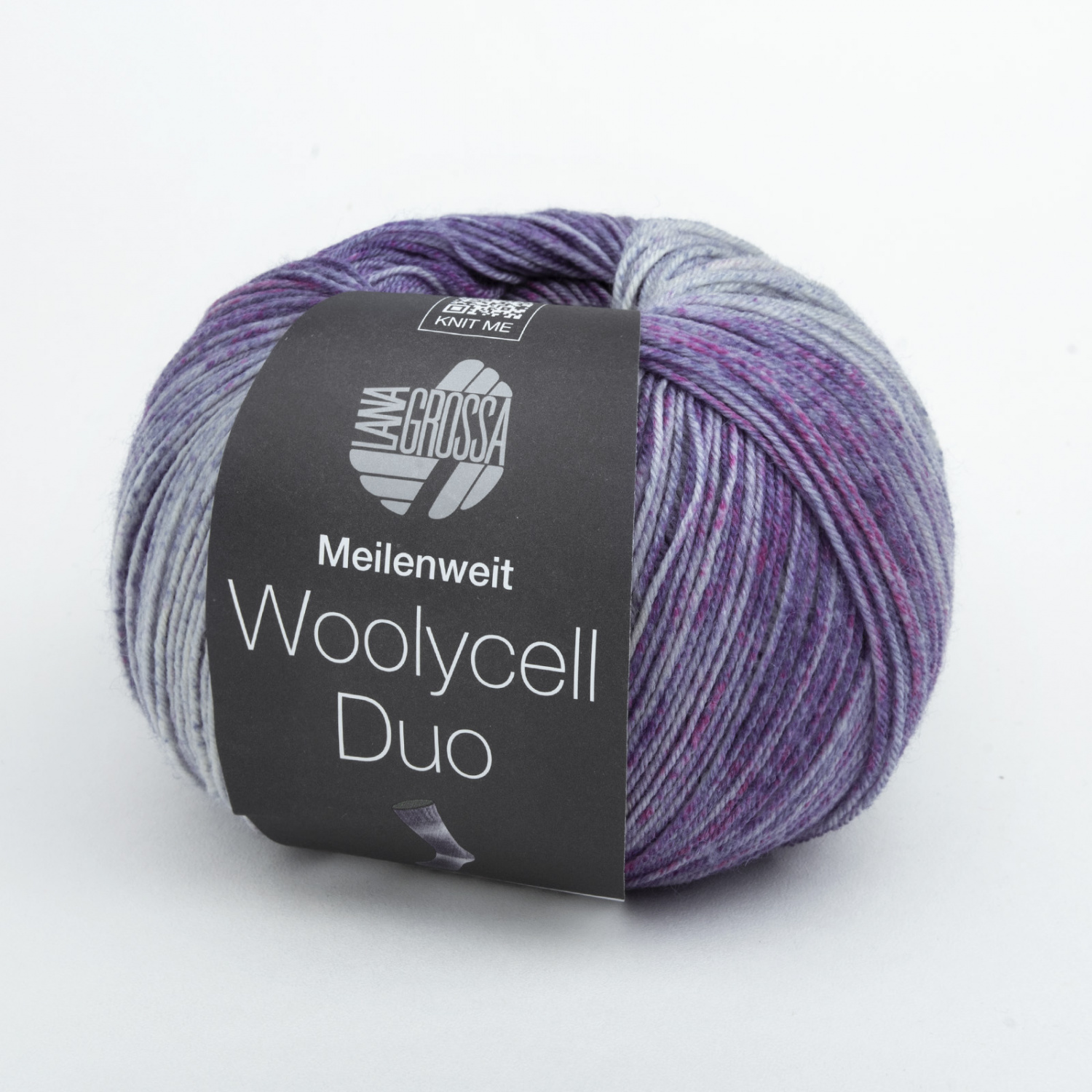 Пряжа Lana Grossa MEILENWEIT 100 WOOLYCELL DUO 100г 6004