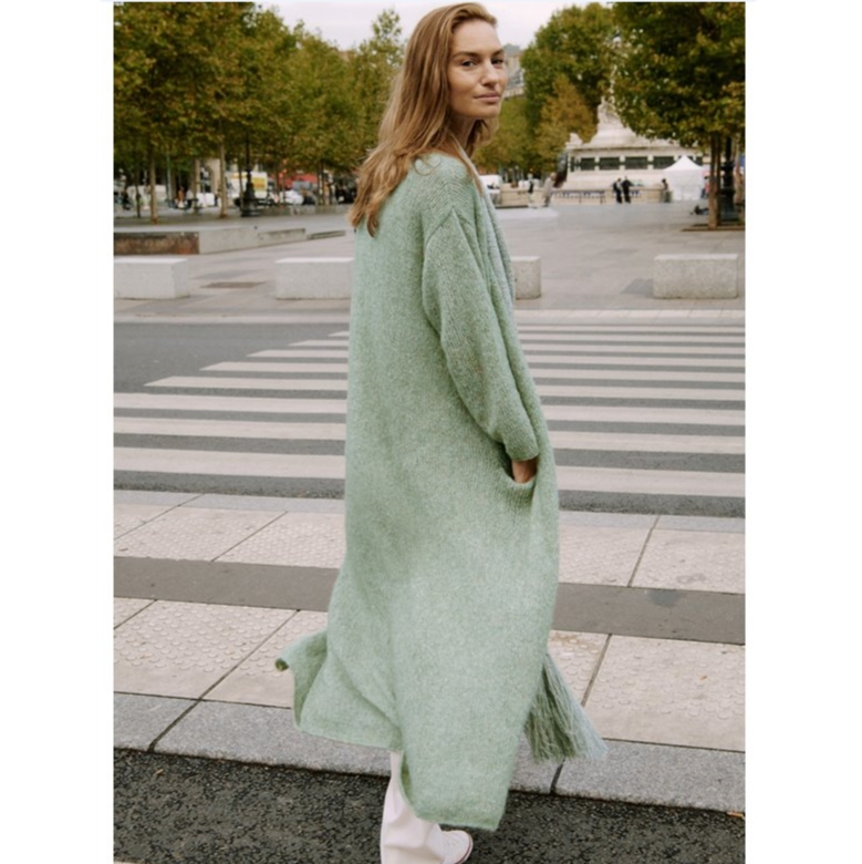 Описание пальто BELLA (Lookbook  №14, модель № 15) в электронном виде