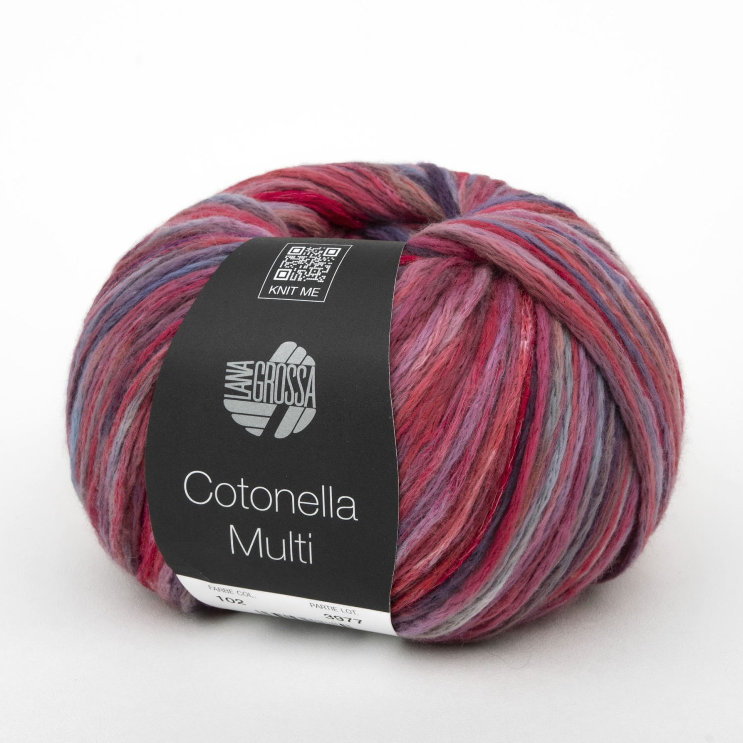 Пряжа Lana Grossa COTONELLA Multi 100г 102