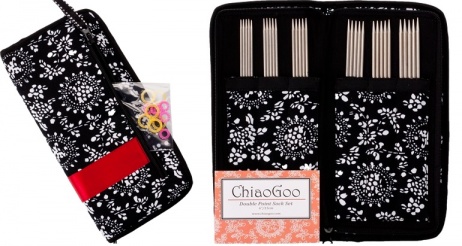 Набор чулочных спиц ChiaoGoo металл 6600