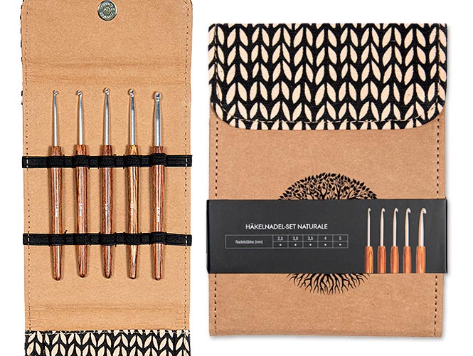 Н-р крючков малый (дерево, Naturale, замша), цвет бежевый LG 