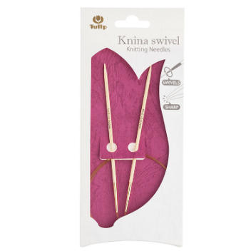 Спицы круговые Tulip "Knina Swivel" 8мм/80см, бамбук, 