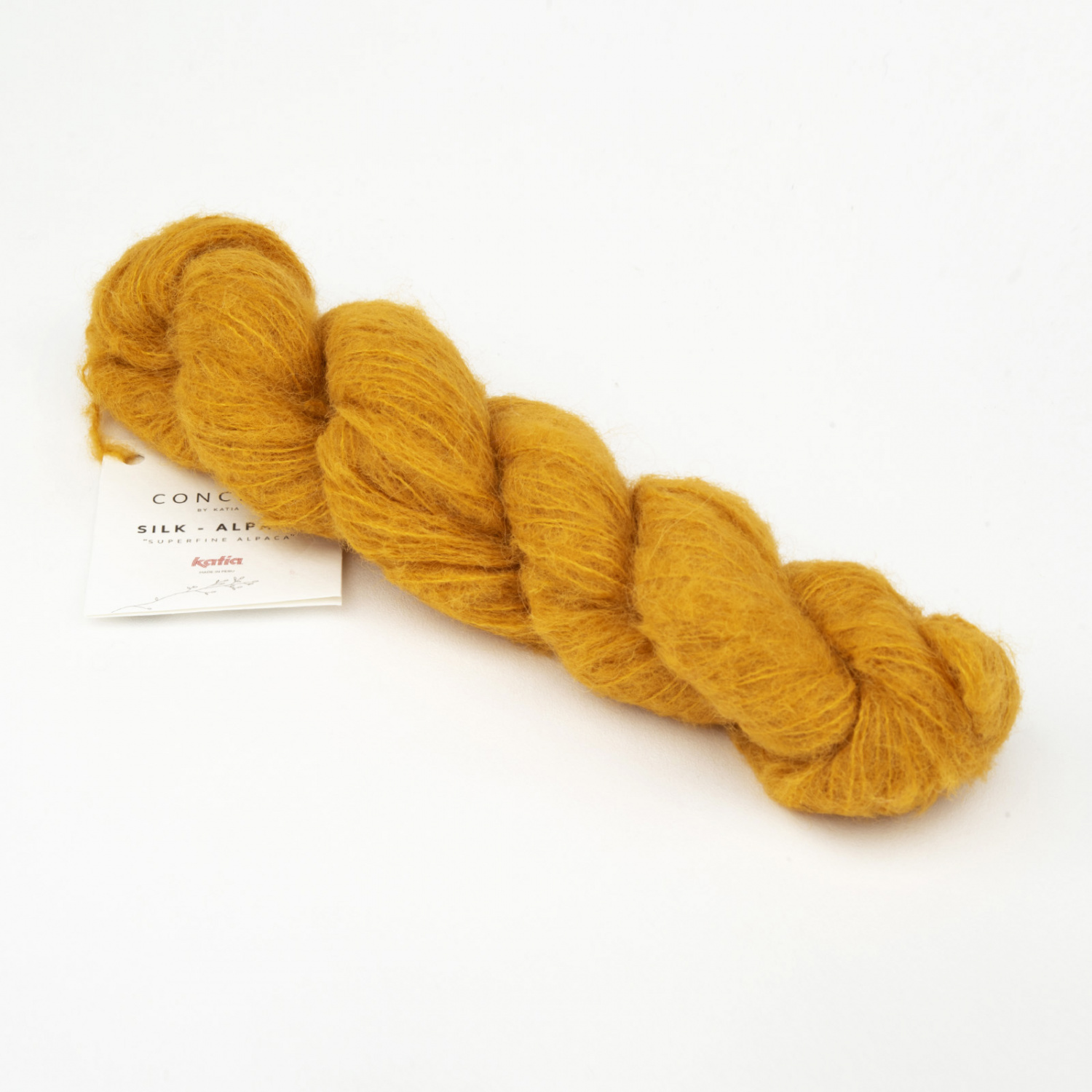 Пряжа Katia Silk-Alpaca Natural Colors 25г 202