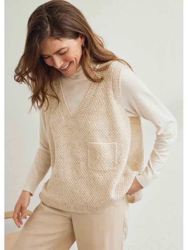 Описание жилета LANDLUST SOFT TWEED 180 (Merino Edition No.3, модель № 37) в электронном виде 