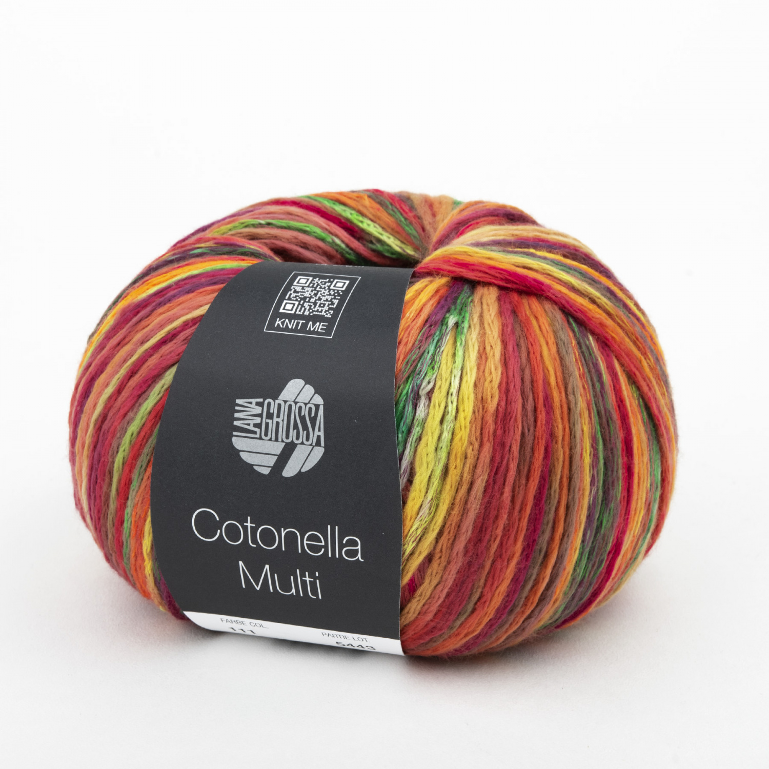 Пряжа Lana Grossa COTONELLA Multi 100г 111