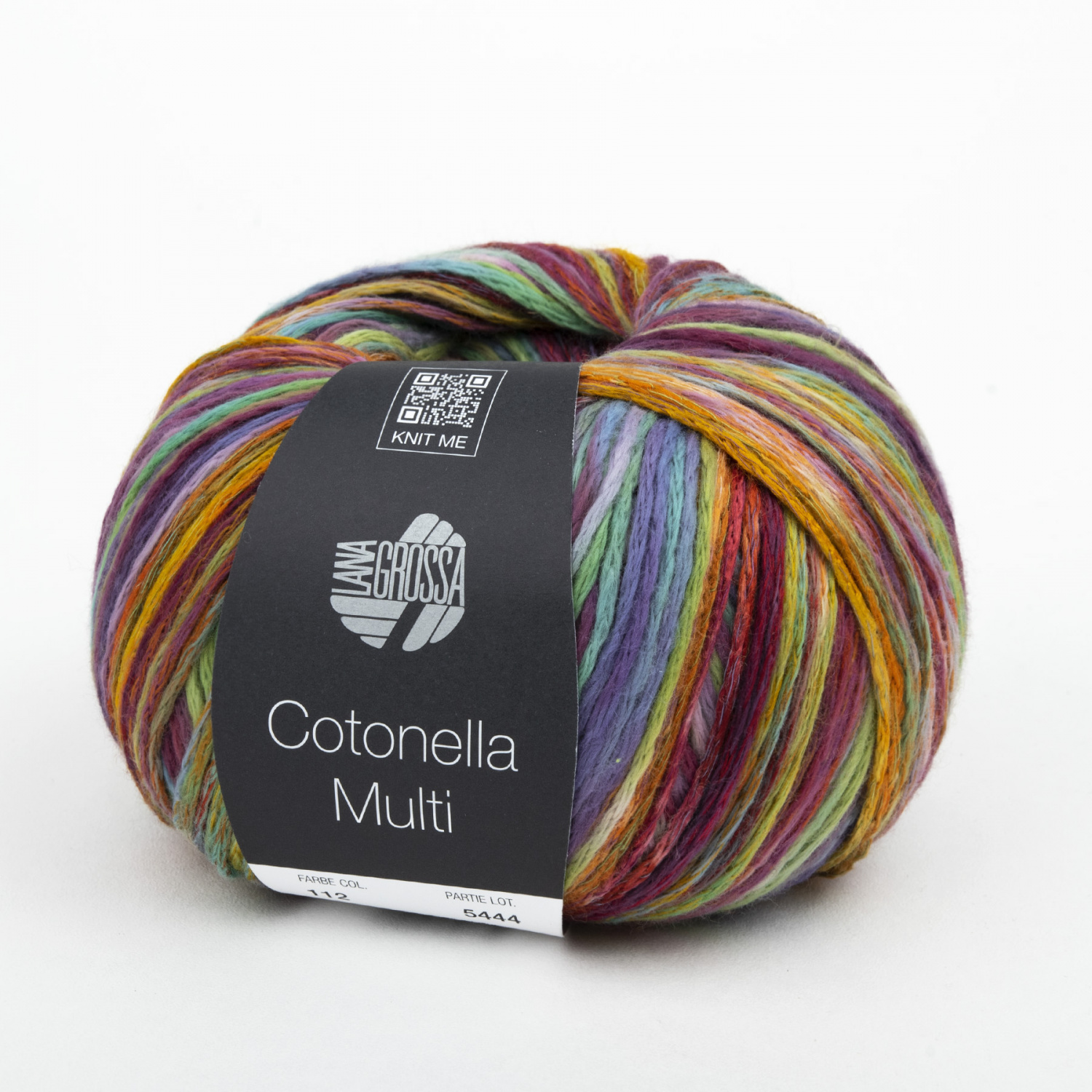 Пряжа Lana Grossa COTONELLA Multi 100г 112