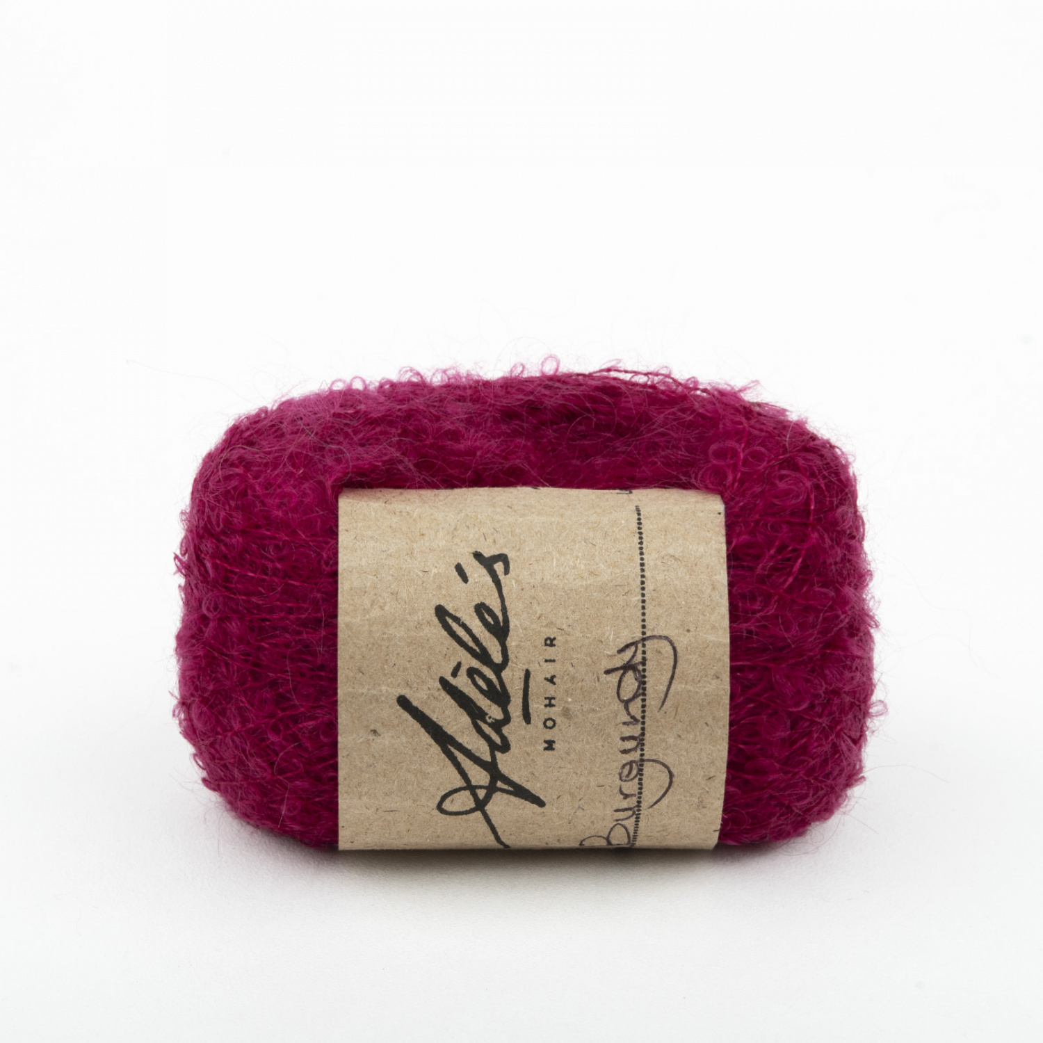 Пряжа ADELE'S Mohair Extra Fine Boucle Kidmohair 25г BURGUNDY