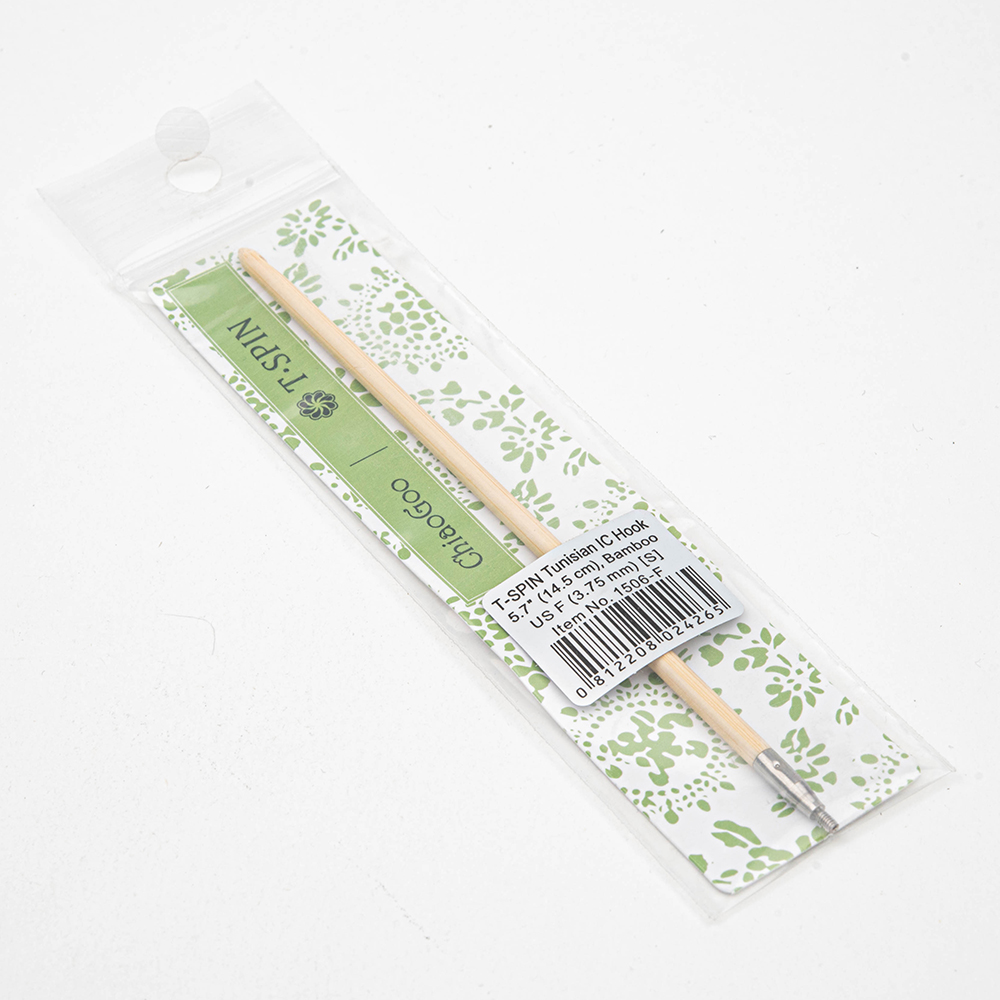 Крючок тунисский 3,75 бамбук ChiaoGoo 1506-F