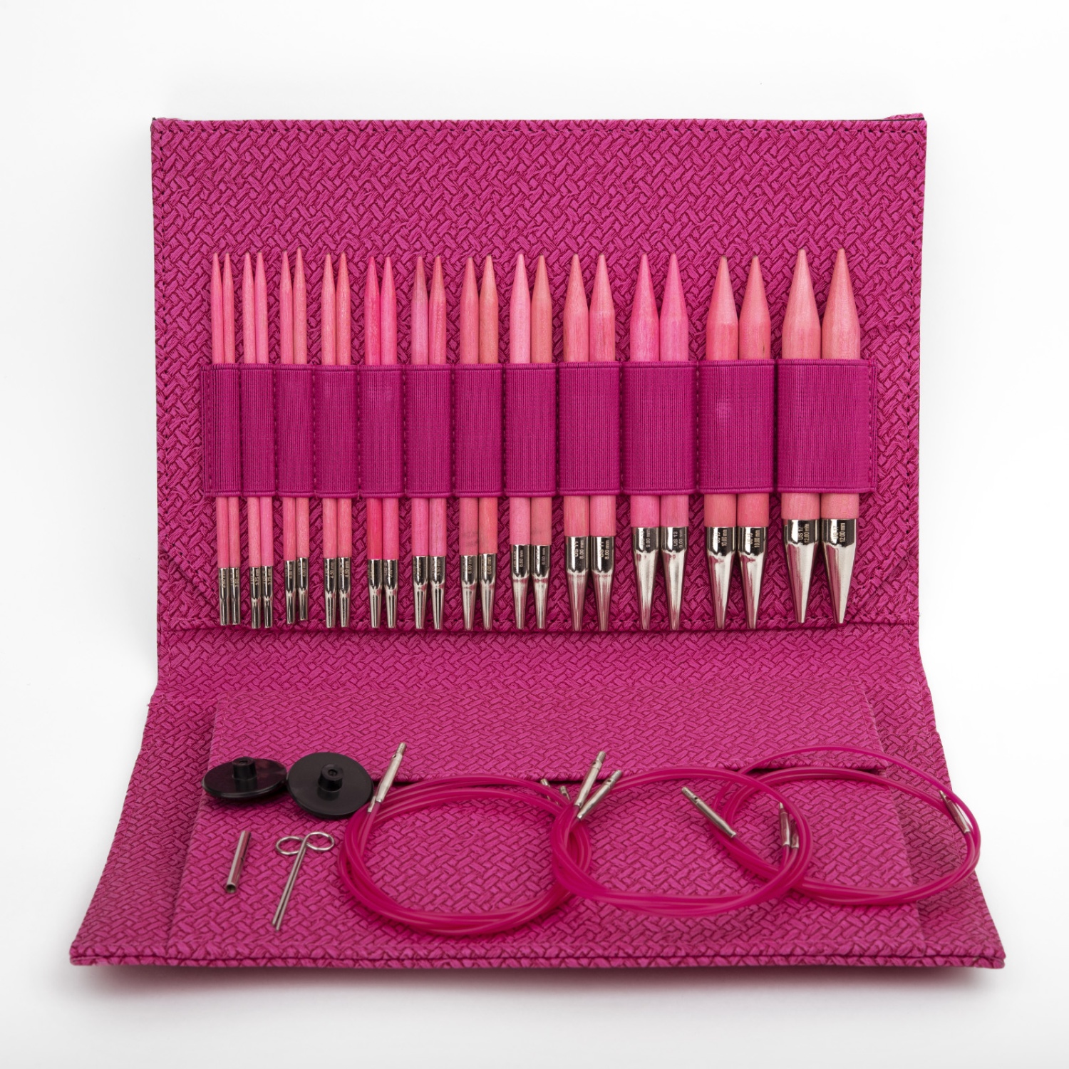 Набор разъемных спиц LYKKE Blush , длина 11.5 см, цвет Magenta