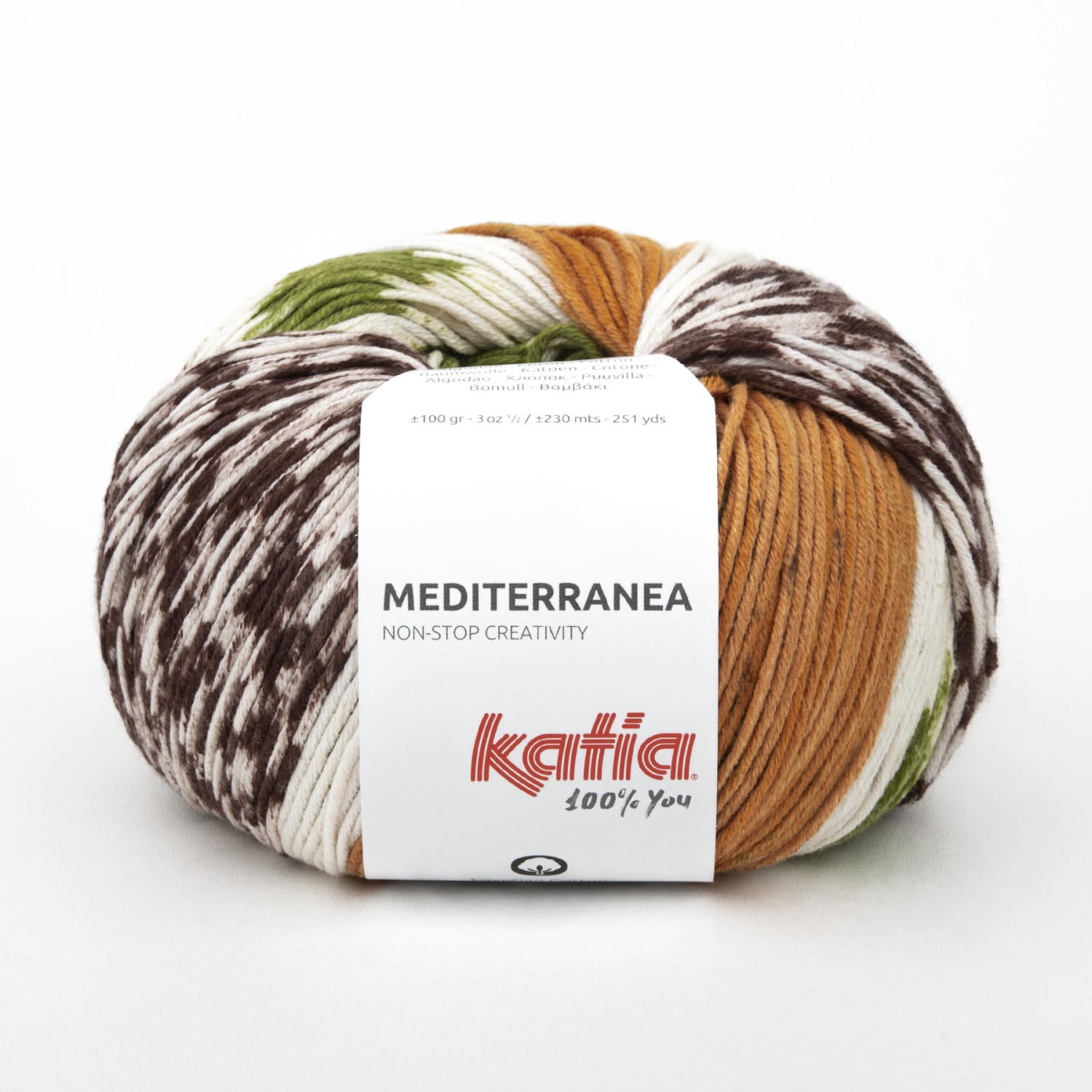 Пряжа Katia Mediterranea 100г 301