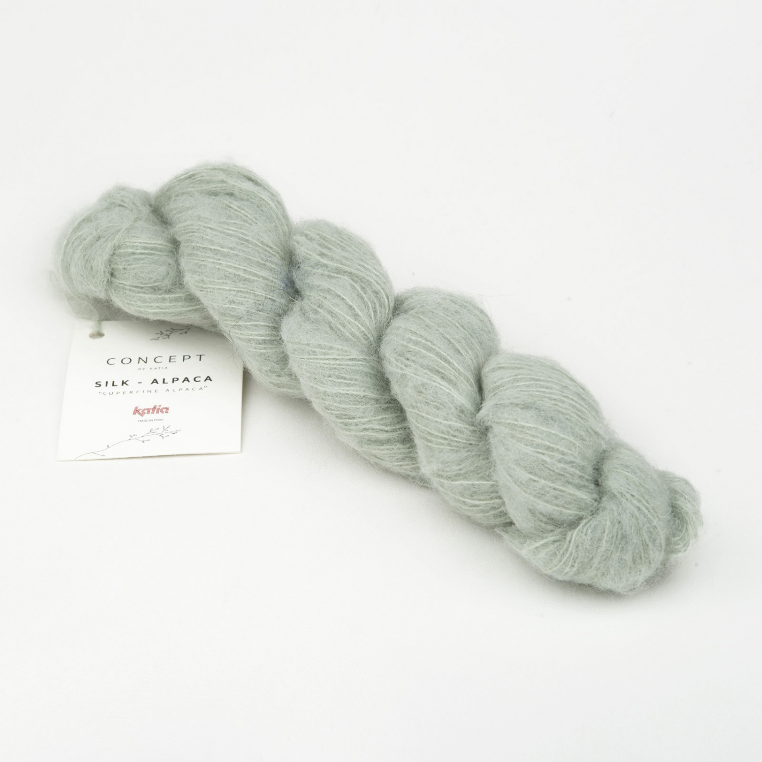Пряжа Katia Silk-Alpaca Natural Colors 25г 201