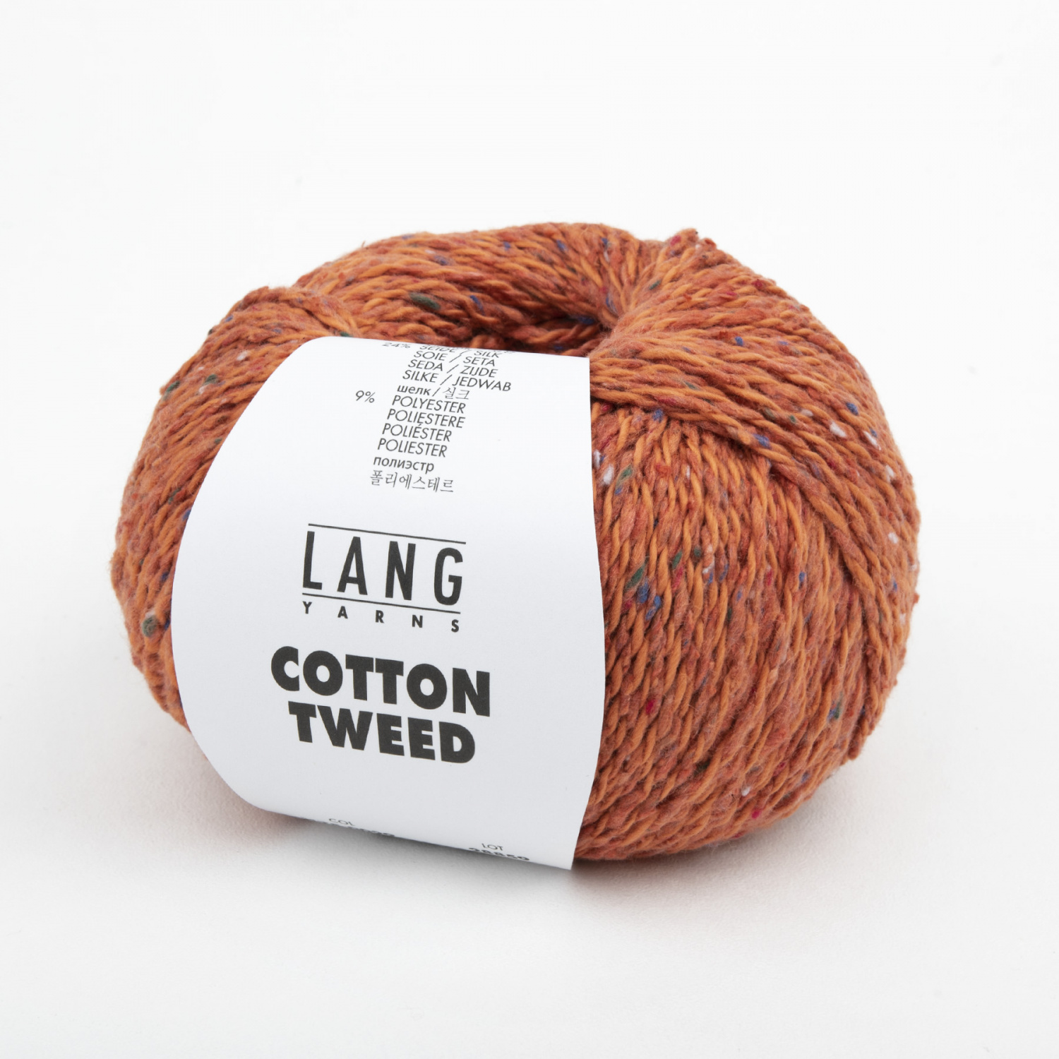 Пряжа Lang Yarns Cotton Tweed 50г 029