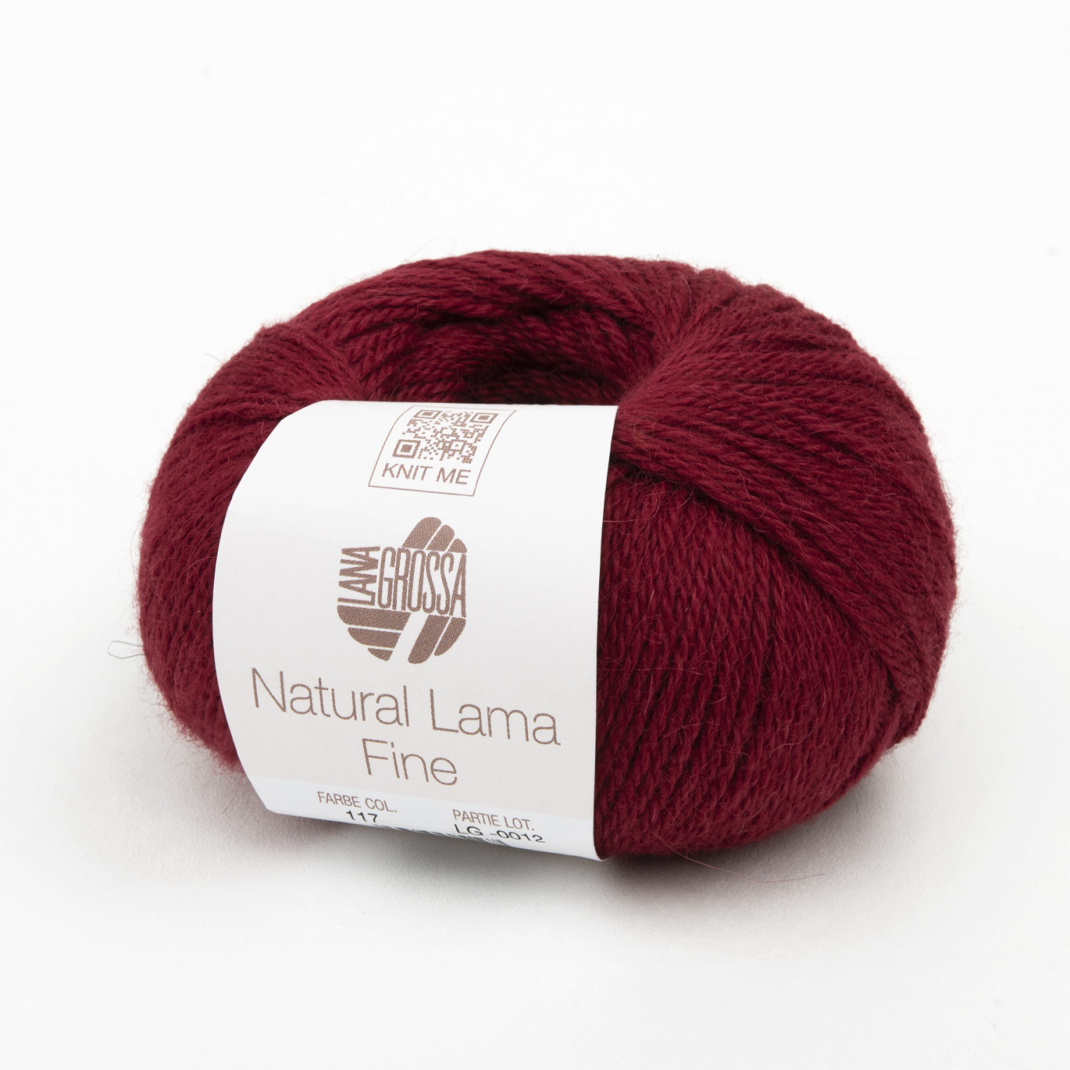 Пряжа Lana Grossa NATURAL LAMA FINE 50г 117