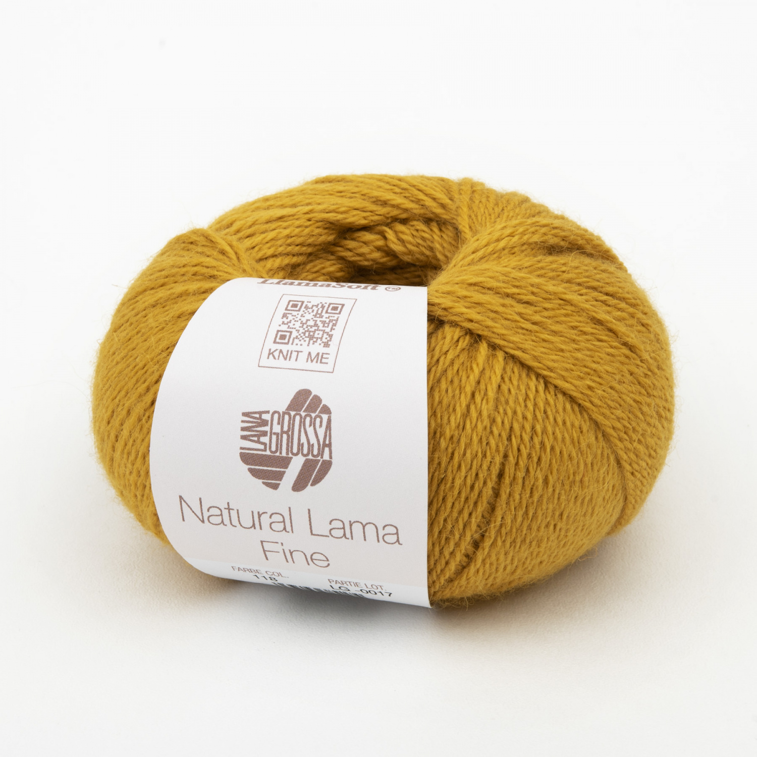 Пряжа Lana Grossa NATURAL LAMA FINE 50г 118