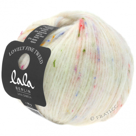 Пряжа Lana Grossa Lala Berlin LOVELY FINE TWEED 50г 0101