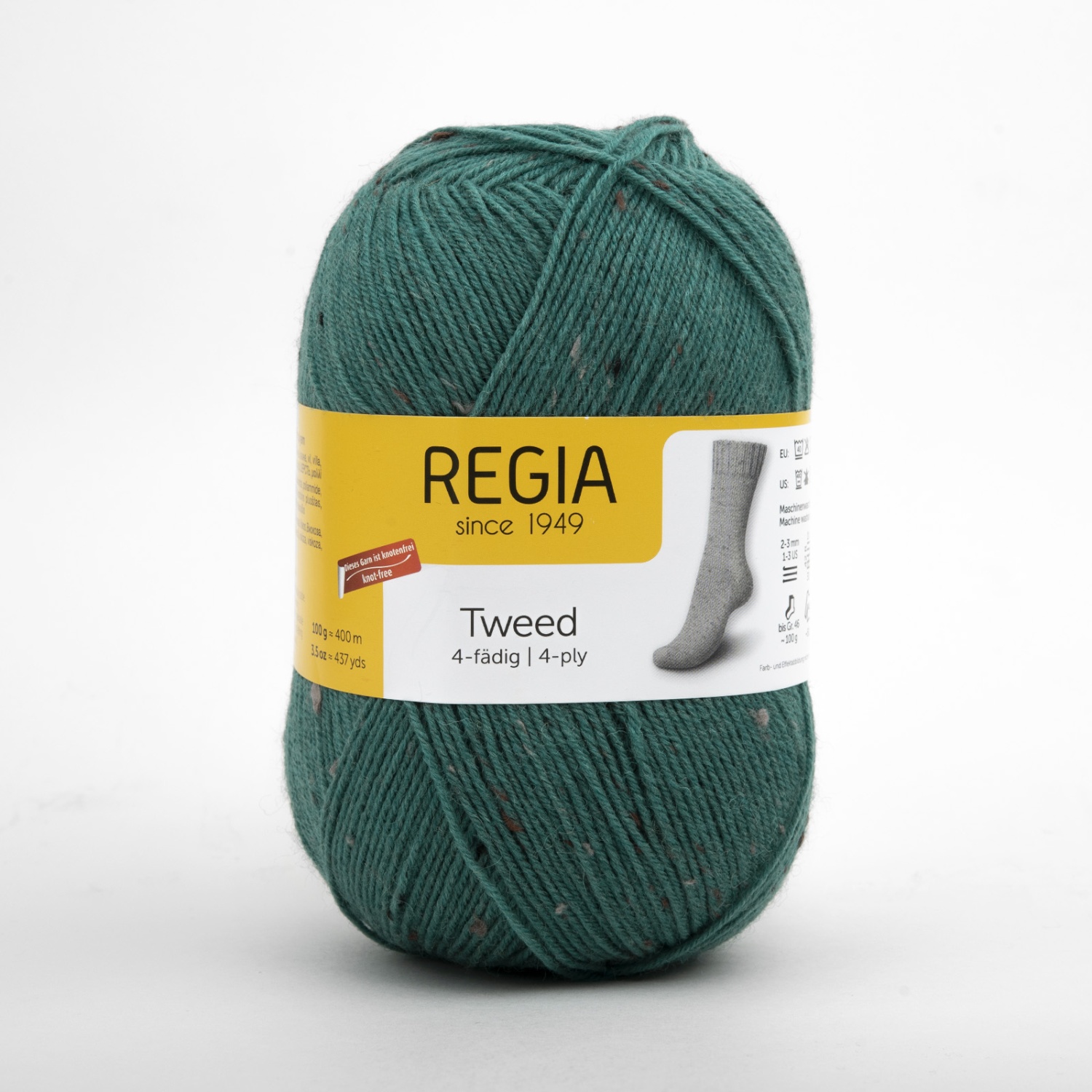 Пряжа Schachenm Regia 4-ply Tweed 100г 0070