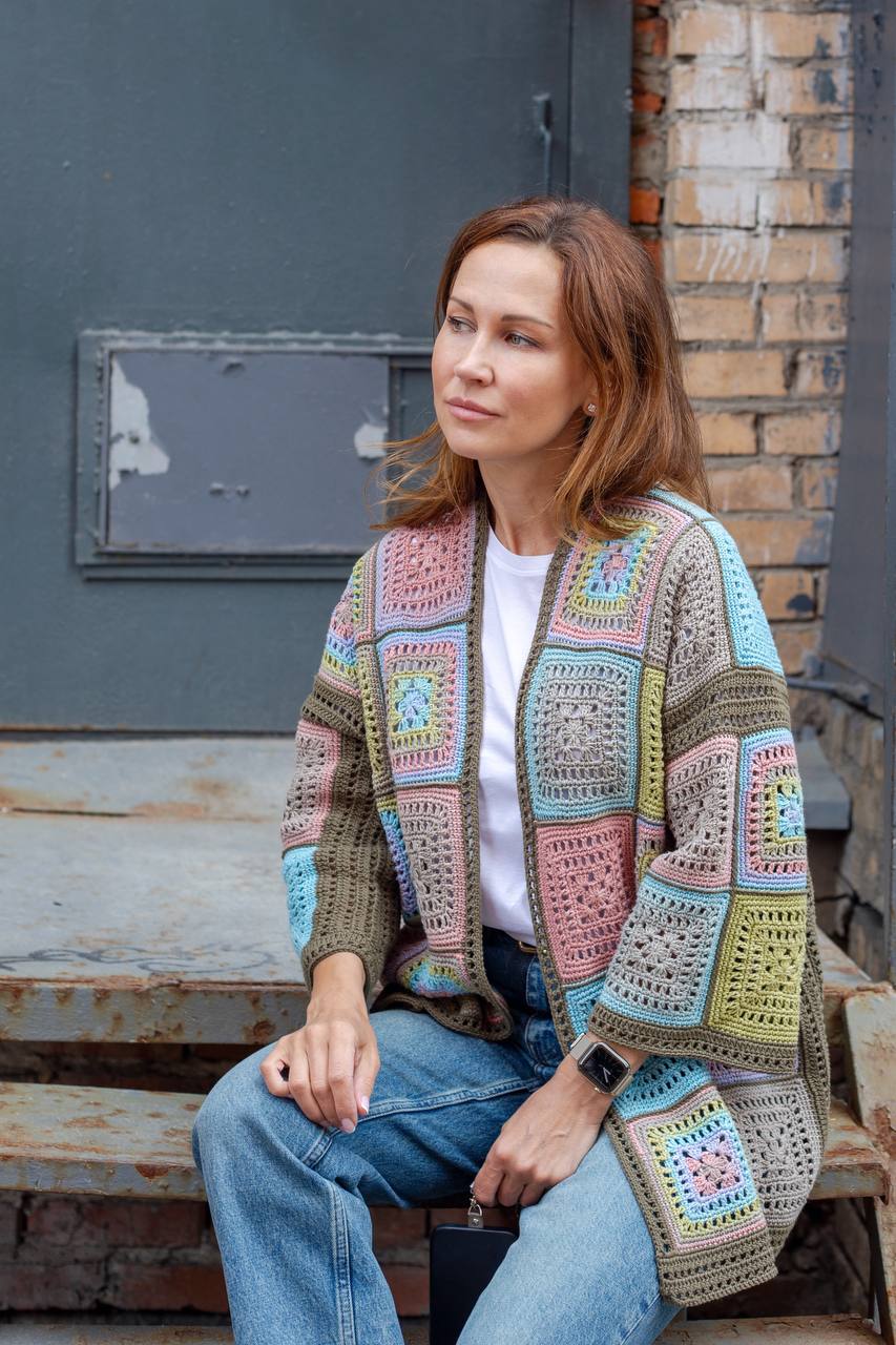 Кардиган Katia Fair Cotton Granny