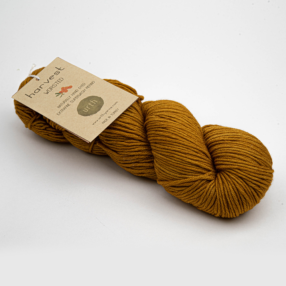 Пряжа URTH YARNS Harvest Worsted 100г buckthorn