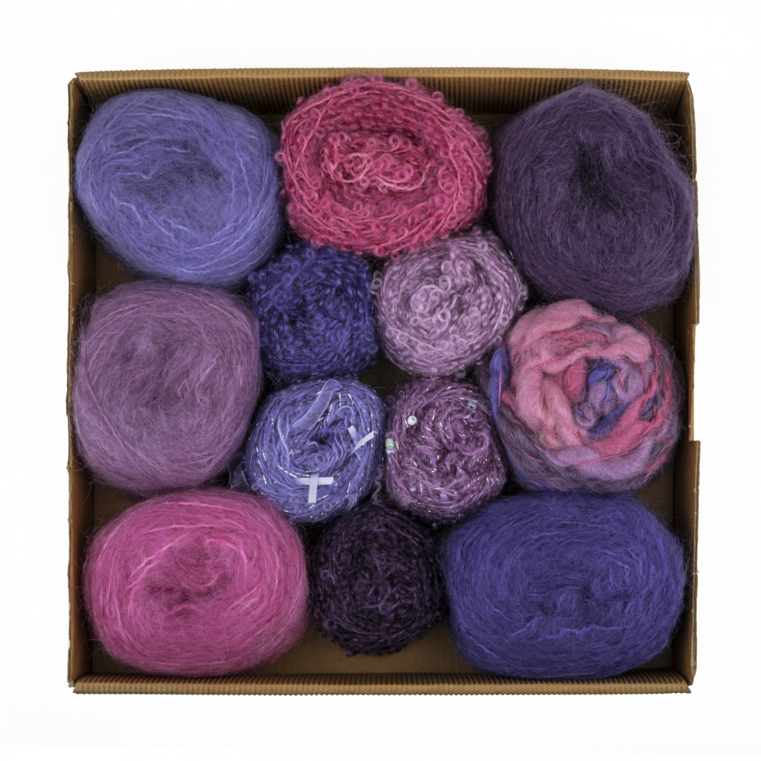 ADELE'S Magic mohair gift box набор на свитер HIGHLANG HEATHER