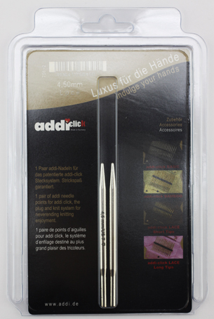 Доп.спицы к "Addi Click" Lace 756-2.   № 4,5