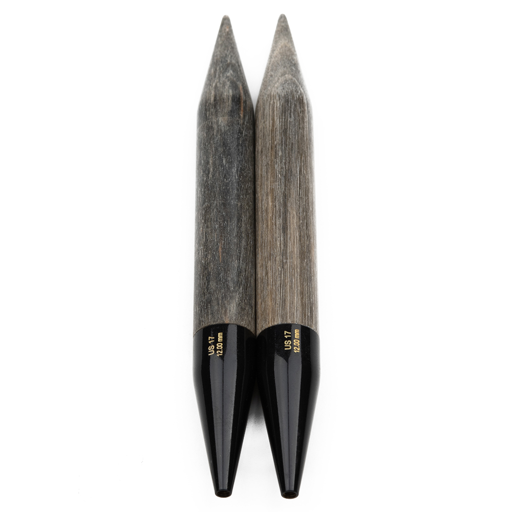 Спицы разъемные LYKKE, дерево Driftwood, длина 11,5см, №12