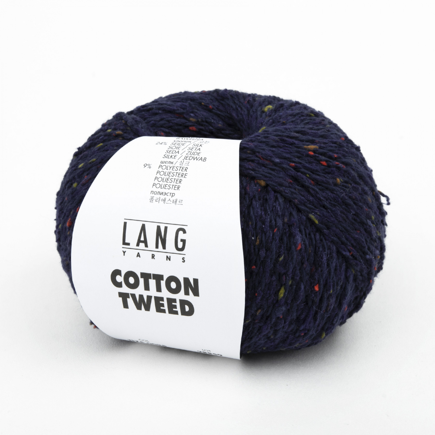 Пряжа Lang Yarns Cotton Tweed 50г 025