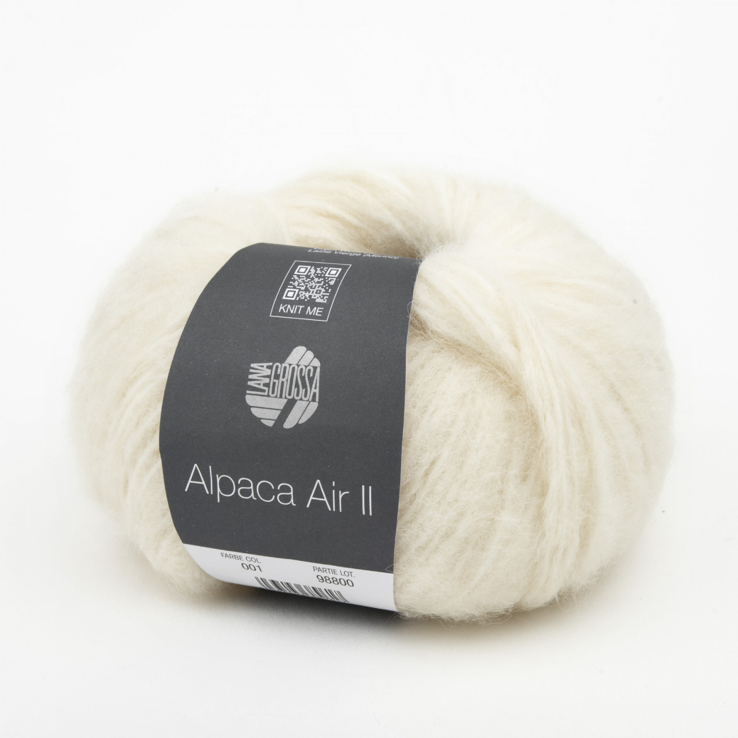 Пряжа Lana Grossa ALPACA AIR II 50г 001