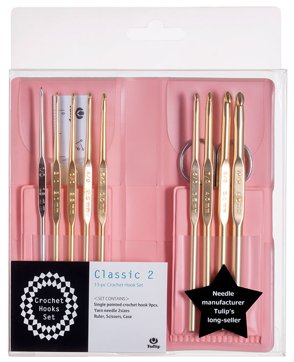 Набор крючков для вязания "Classic 2" 1.8-6мм TCK-002e