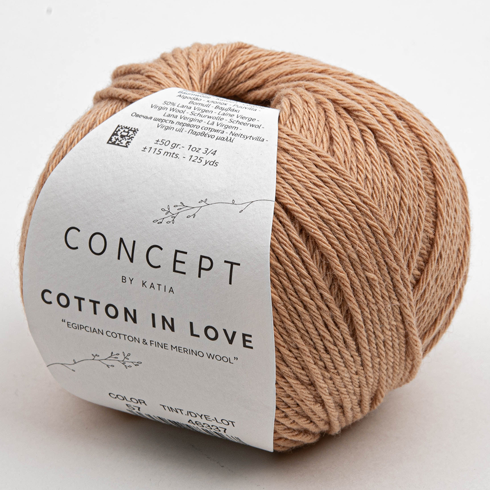 Пряжа Katia Cotton in Love 50г 0057
