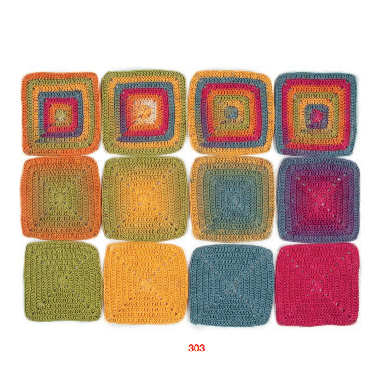 Пряжа Katia Fair Cotton Granny 150г 0303