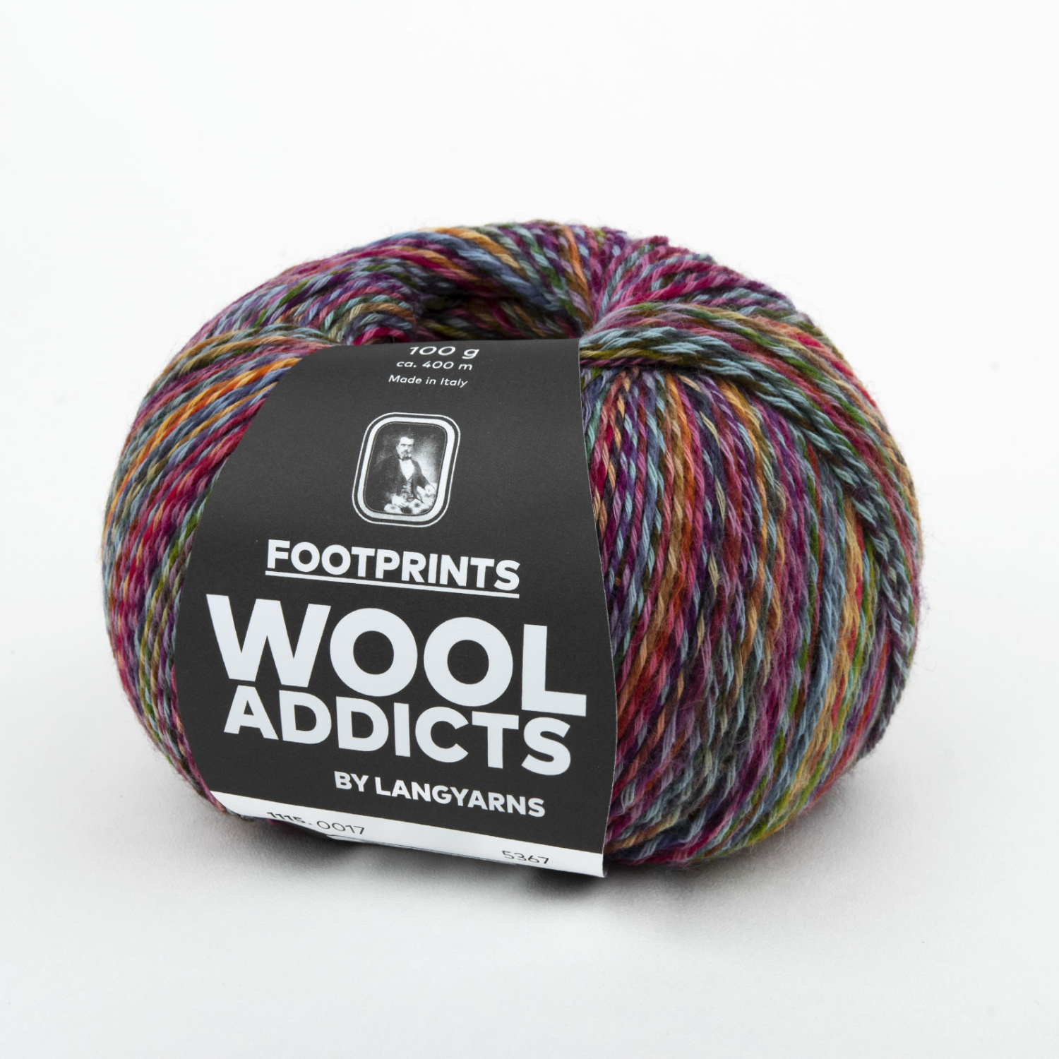 Пряжа Lang Yarns Footprints 100г 0017