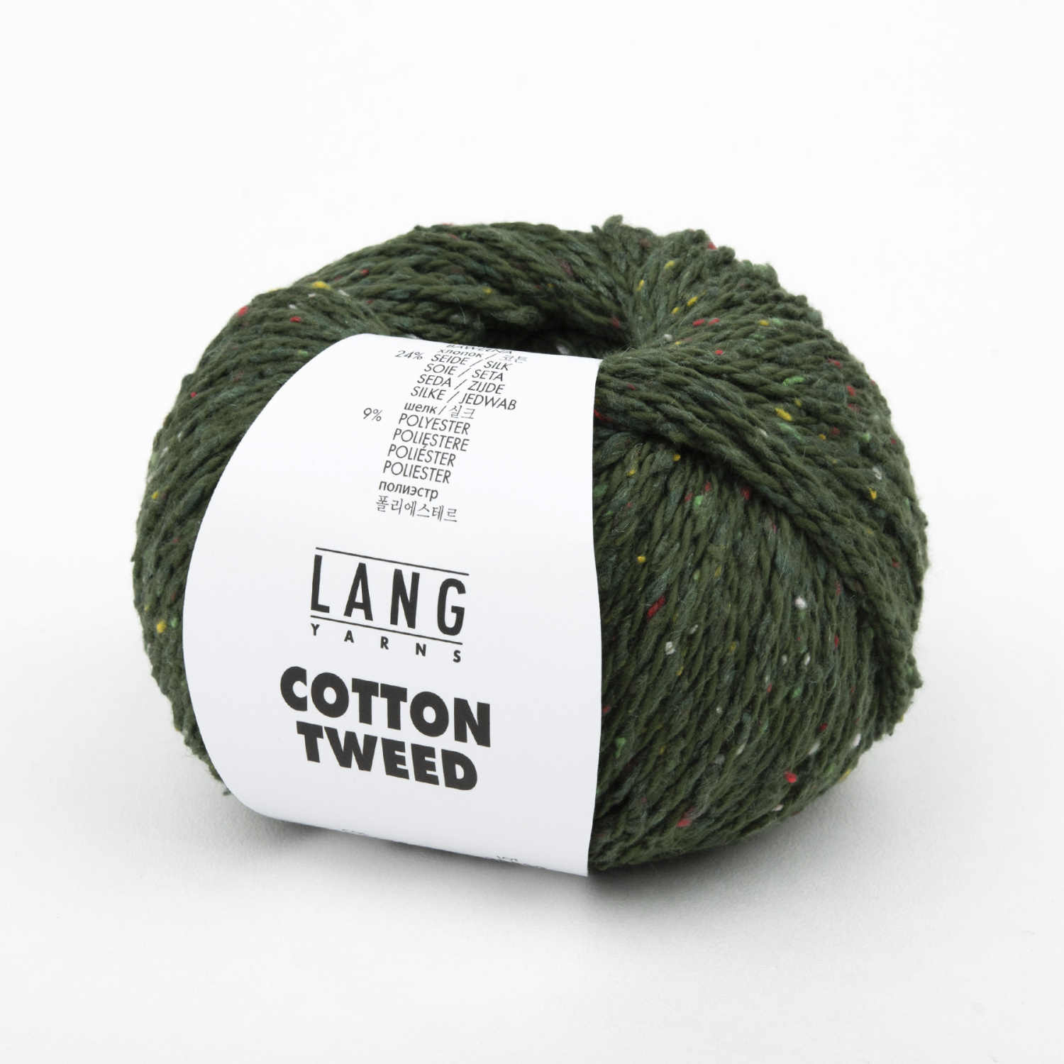 Пряжа Lang Yarns Cotton Tweed 50г 018