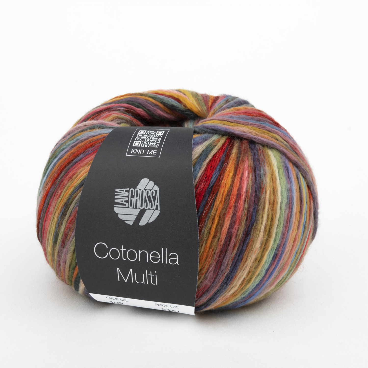 Пряжа Lana Grossa COTONELLA Multi 100г 109