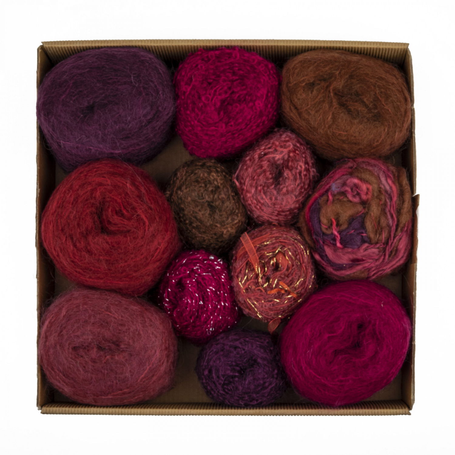 ADELE'S Magic mohair gift box набор на свитер ROSEWOOD