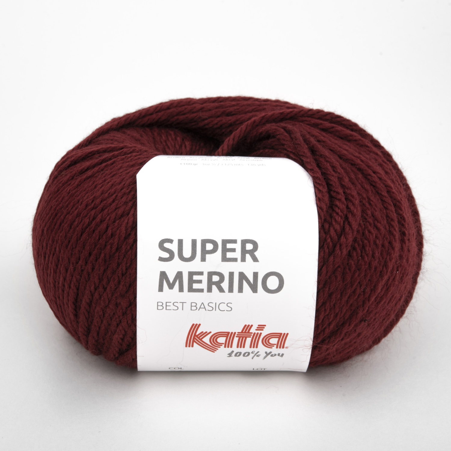 Пряжа Katia Super Merino 100г 0024