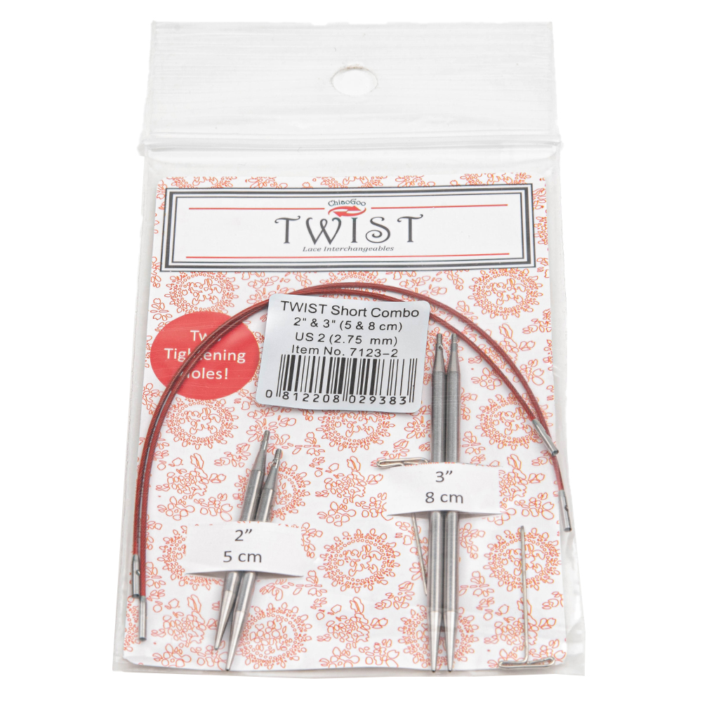 набор спиц twist short combo 2,75 мм 7123-2