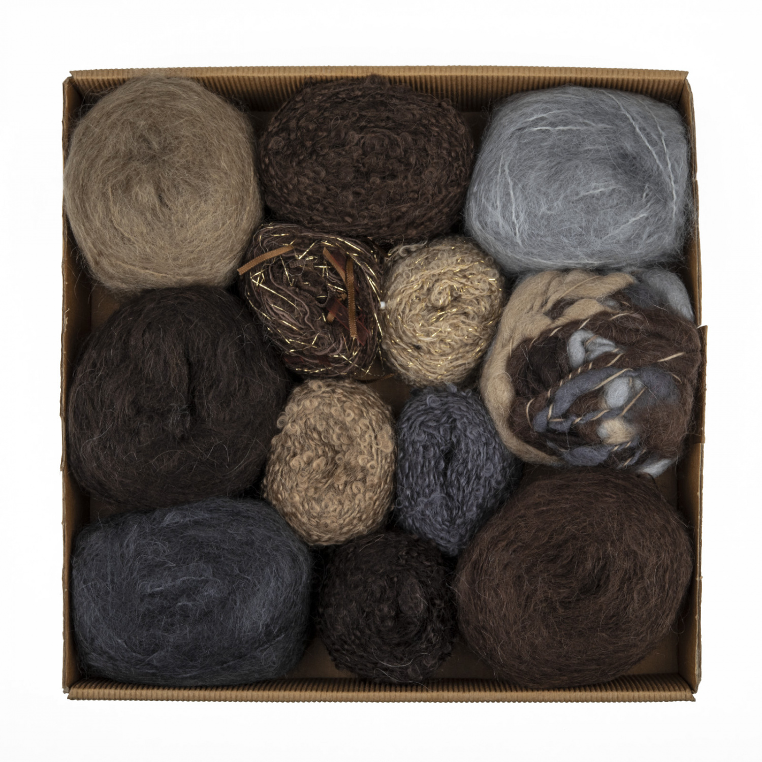 ADELE'S Magic mohair gift box набор на свитер MELANGE