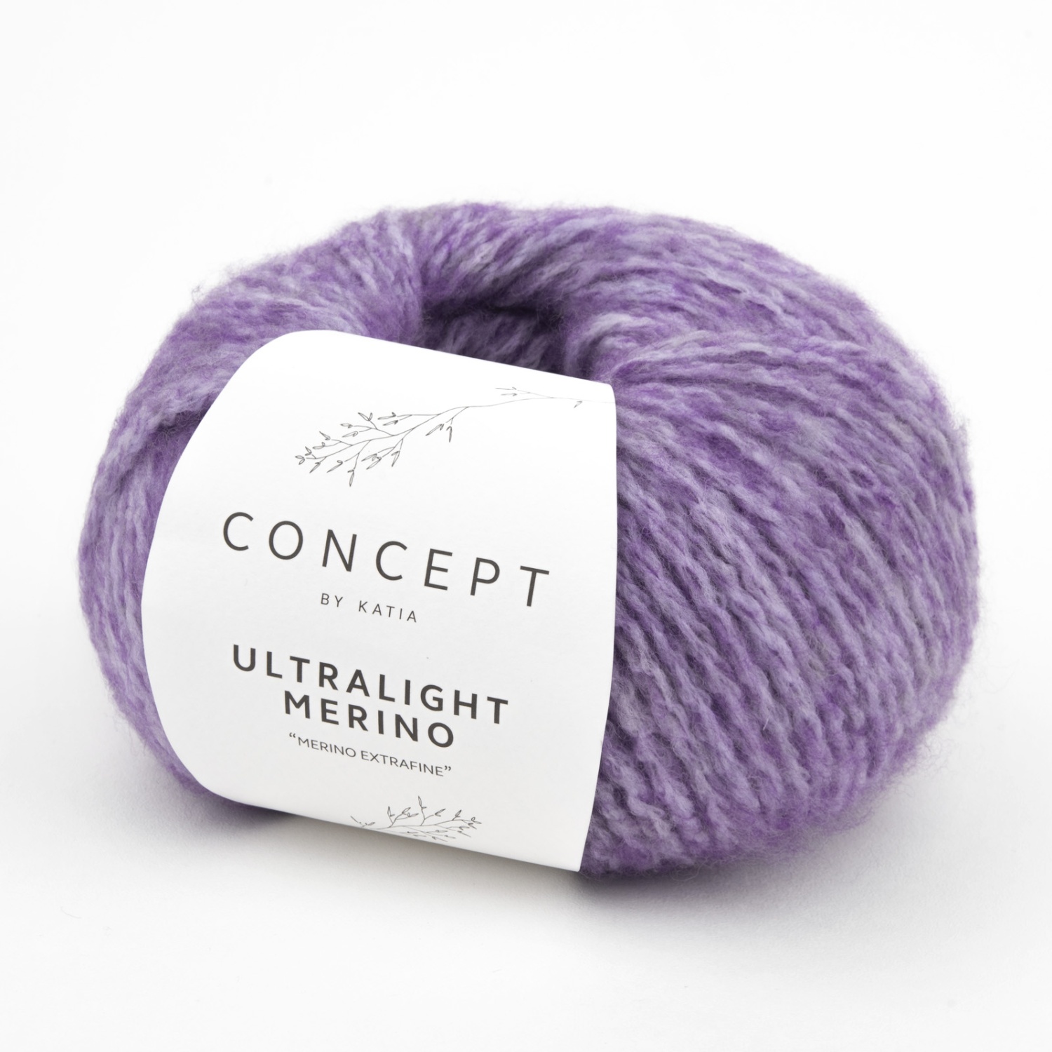 Пряжа Katia Ultralight Merino 50г 0052