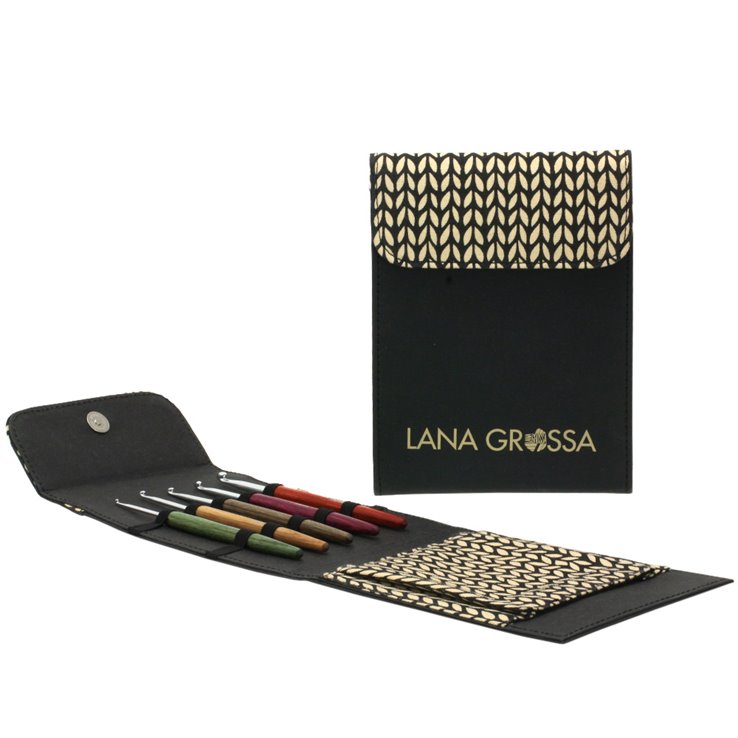 Н-р крючков малый (дерево SIGNAL, ткань), цвет черный LG 