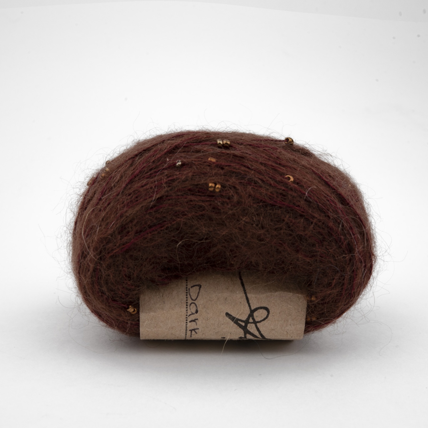 ADELE"S Bamboo Beads цв.DARK BRICK